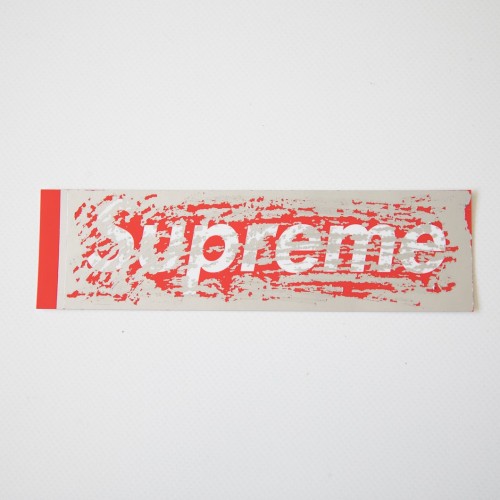 Supreme 2025 scratch sticker